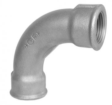 2 Bogen 90°, lang, ISO/EN