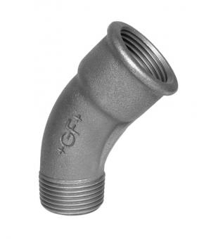 40 Bogen 45°, lang, ISO/EN G4/45°